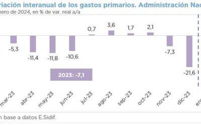 ANÁLISIS DE LA EJECUCIÓN PRESUPUESTARIA DE LA ADMINISTRACIÓN NACIONAL – ENERO 2024