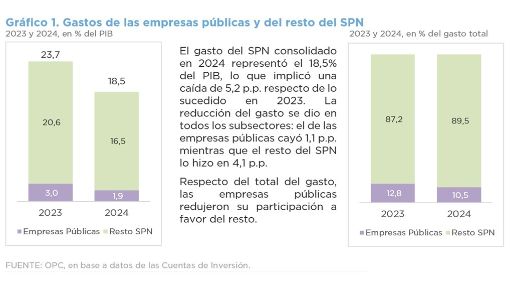 ANÁLISIS PRESUPUESTARIO DE LAS EMPRESAS PÚBLICAS DEL SECTOR PÚBLICO NACIONAL 2024