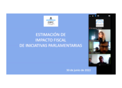 La OPC dictó el Taller para Asesores/as Legislativos/as sobre Estimación de Impacto Fiscal de Proyectos de Ley