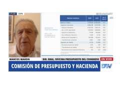 La OPC expuso en la Comisión de Presupuesto y Hacienda de la Cámara de Diputados