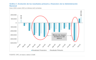 ANÁLISIS DE LA EJECUCIÓN PRESUPUESTARIA DE LA ADMINISTRACIÓN NACIONAL – ENERO 2021