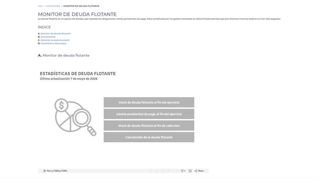 DEUDA FLOTANTE