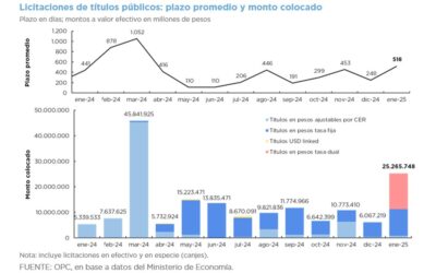 OPERACIONES DE DEUDA PÚBLICA – ENERO 2025