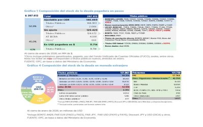 OPERACIONES DE DEUDA PÚBLICA – ENERO 2026