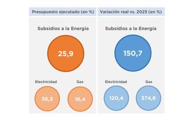 SUBSIDIOS A LA ENERGÍA DE LA ADMINISTRACIÓN NACIONAL – PRIMER TRIMESTRE 2026